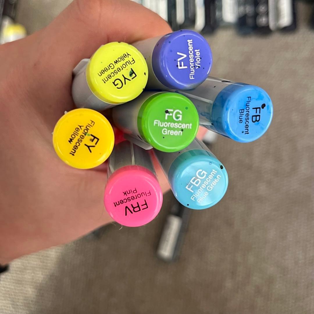 Copic コピックインク 画材 セット 46本 シルバーメタリック ALLOY