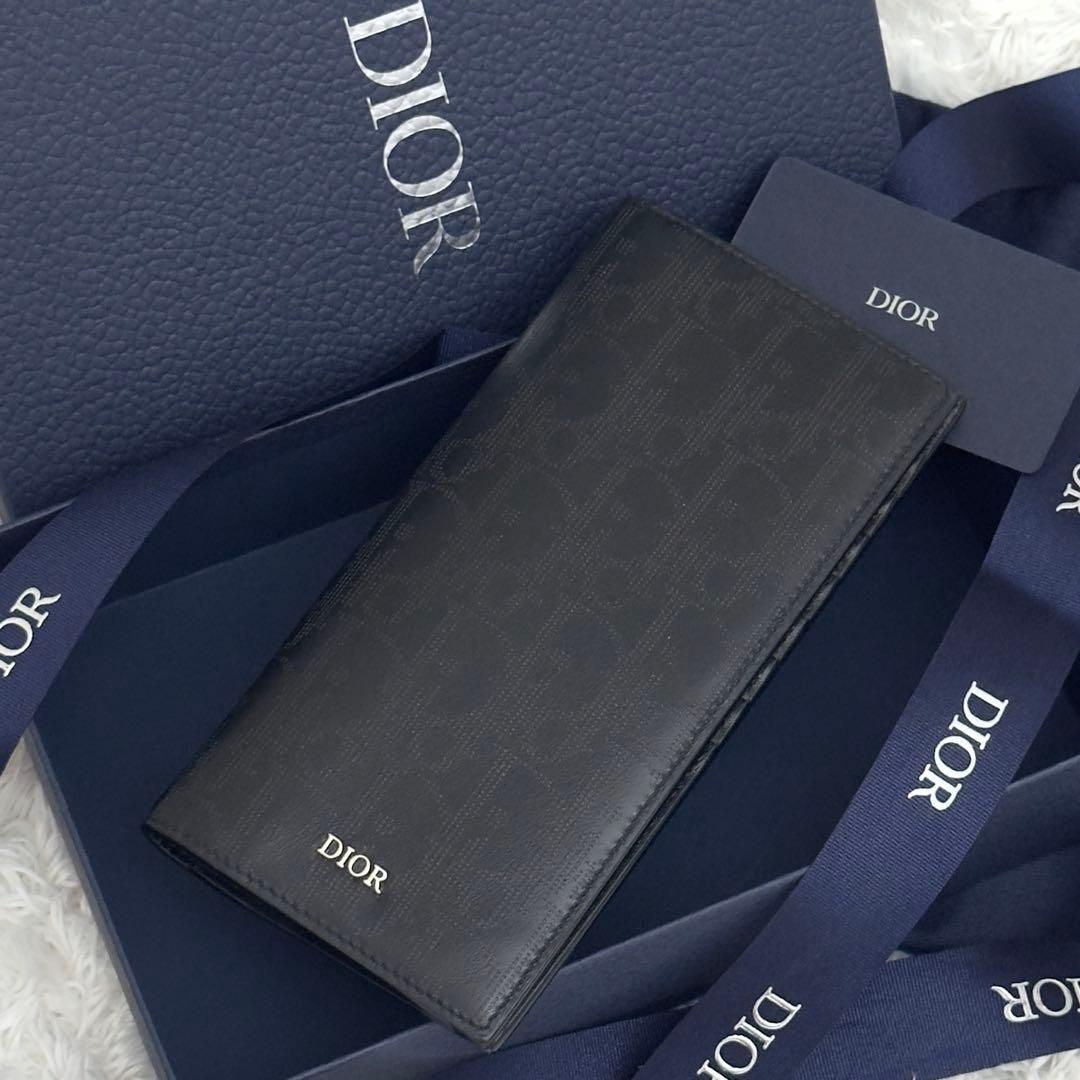 極上美品✨DIOR★ディオール オブリーク ギャラクシー 二つ折り 財布
