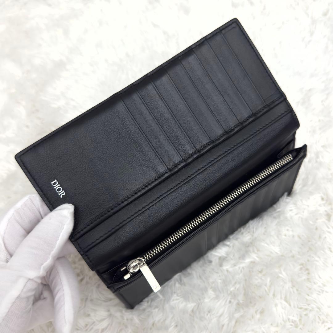 極上美品✨DIOR★ディオール オブリーク ギャラクシー 二つ折り 財布
