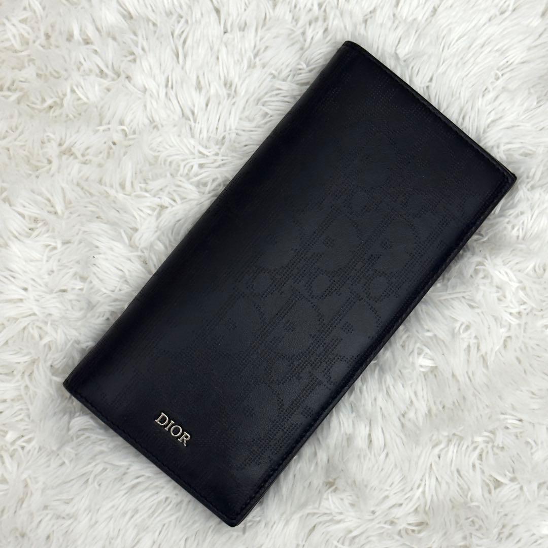 極上美品✨DIOR★ディオール オブリーク ギャラクシー 二つ折り 財布