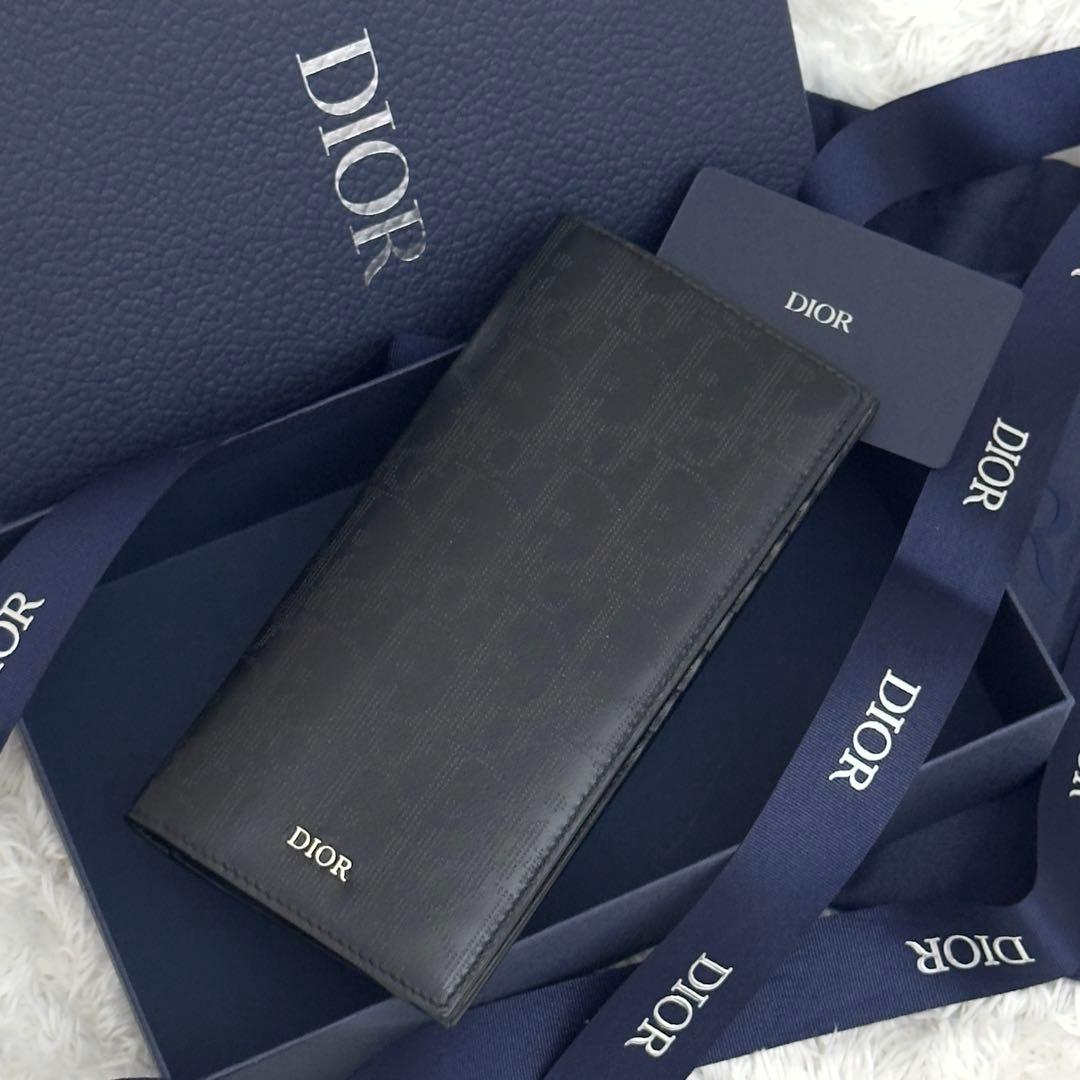 極上美品✨DIOR★ディオール オブリーク ギャラクシー 二つ折り 財布