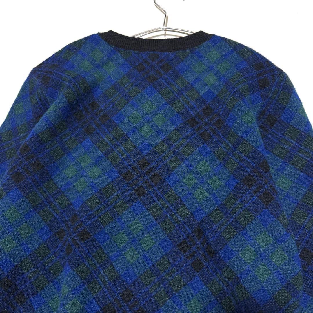 新品✨ブルックスブラザーズ✨ショルダーボタンセーター（L）アルパカ　チェック