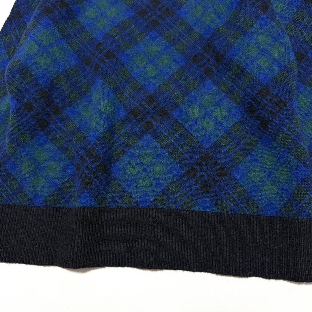 新品✨ブルックスブラザーズ✨ショルダーボタンセーター（L）アルパカ　チェック