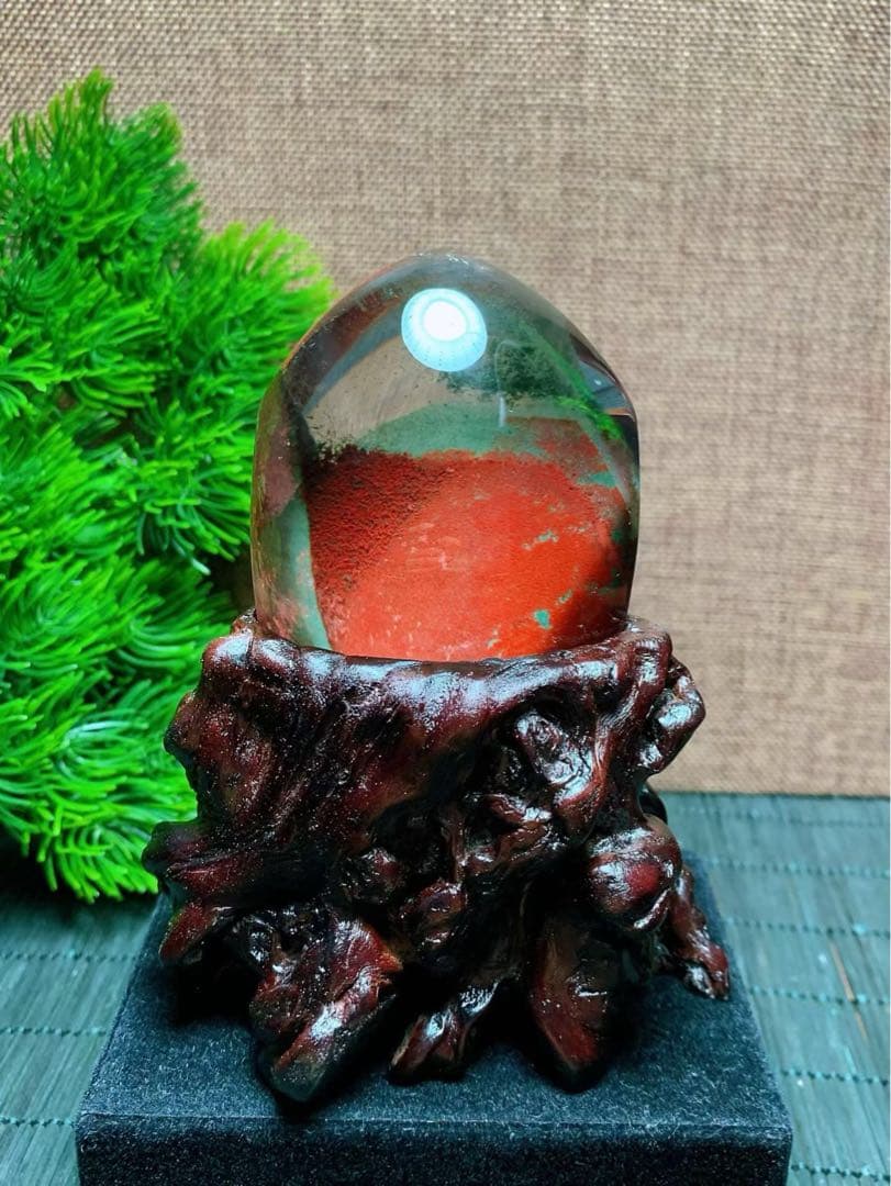 ⭐︎【天然】ガーデン クォーツ 置物 193g