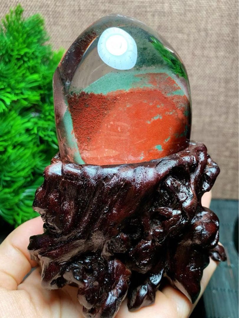 ⭐︎【天然】ガーデン クォーツ 置物 193g