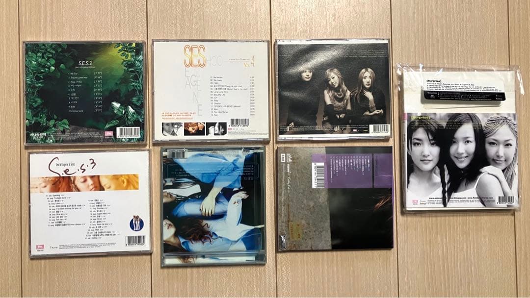 S.E.S. アルバムセット 7枚　現地購入品　サイン入り