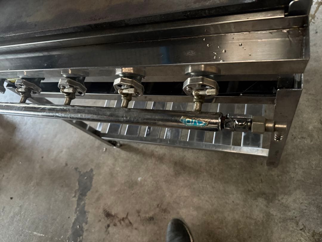 鉄板焼き器 プロパンガス 架台付き