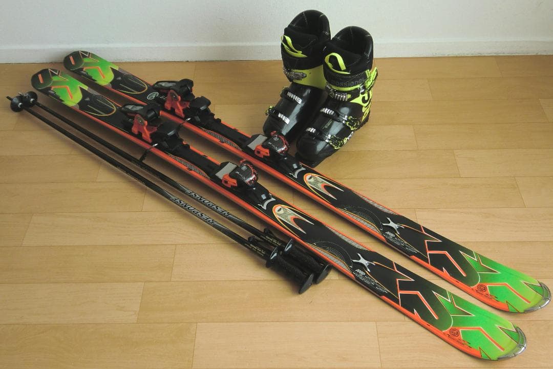 ■1月限定■送料無料■K2■メンズスキーフルセット■160/26.5■メンテ付■