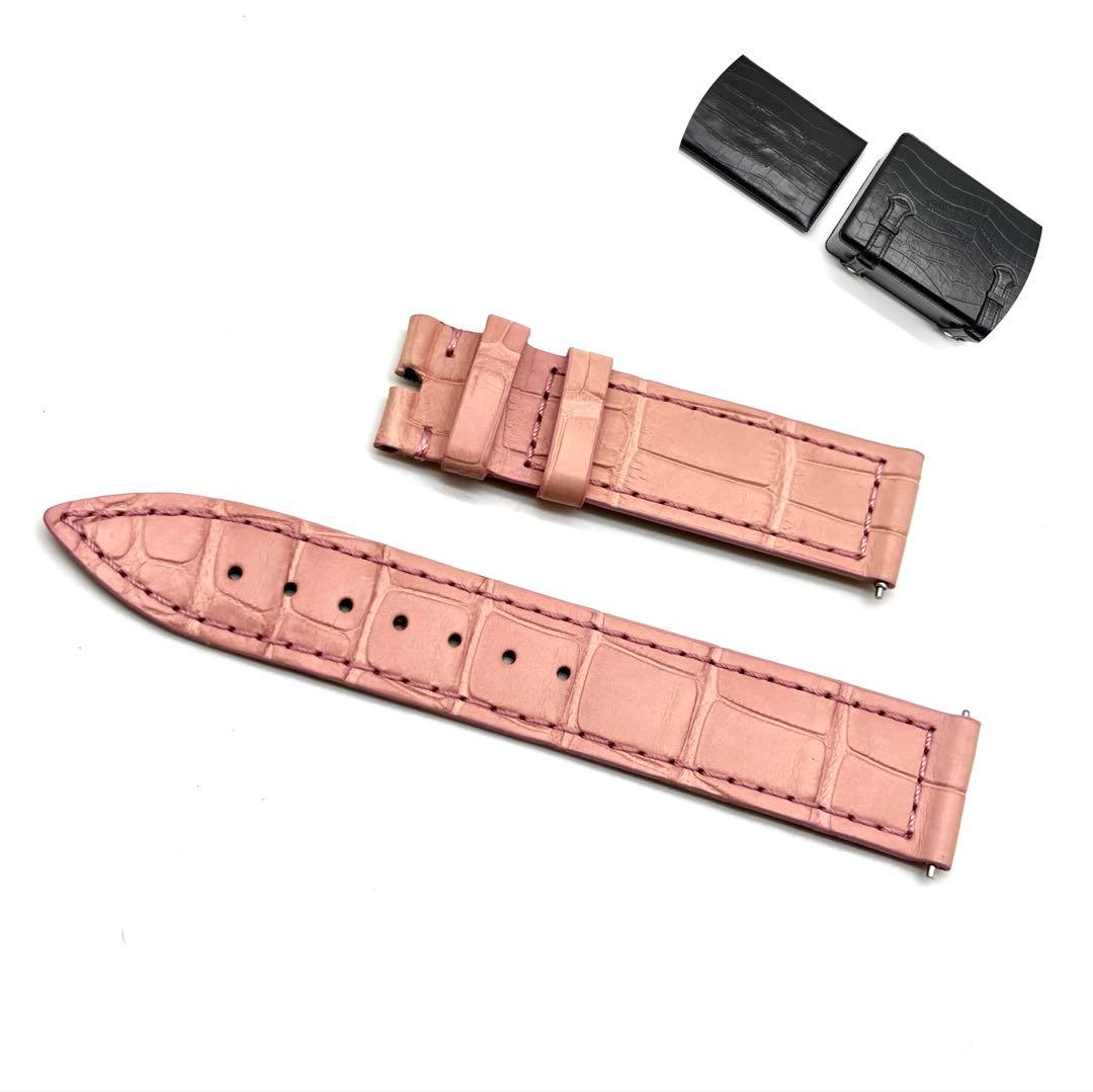 未使用品✨フランクミュラー クロコダイル レザー ベルト 16mm 3点セット