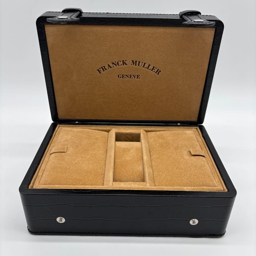 未使用品✨フランクミュラー クロコダイル レザー ベルト 16mm 3点セット