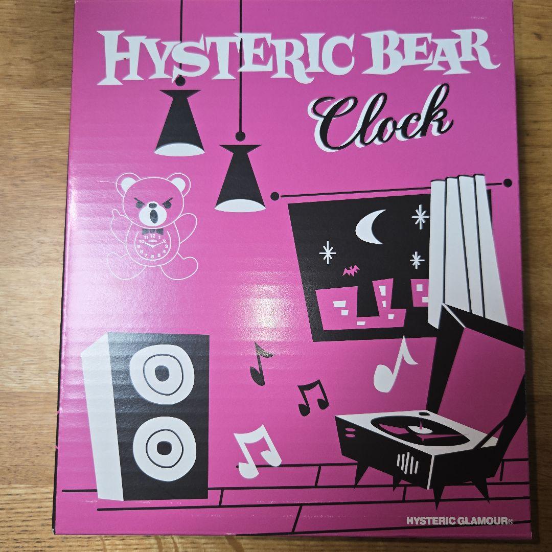 HYSTERIC GLAMOUR ファックベアー壁掛け時計
