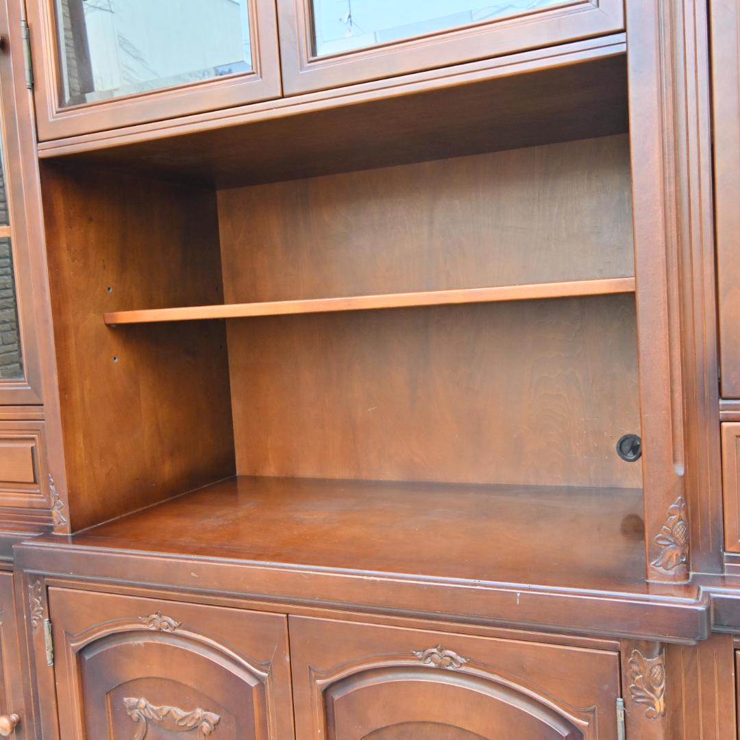 【ショーケース】LLサイズのハンドメイドキャビネット・アンティーク・静岡受取限定