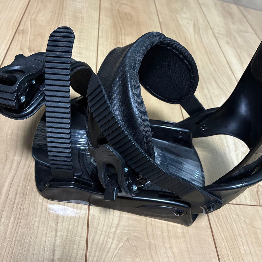 kissmark スノーボードビンディング ブラック M サイズ