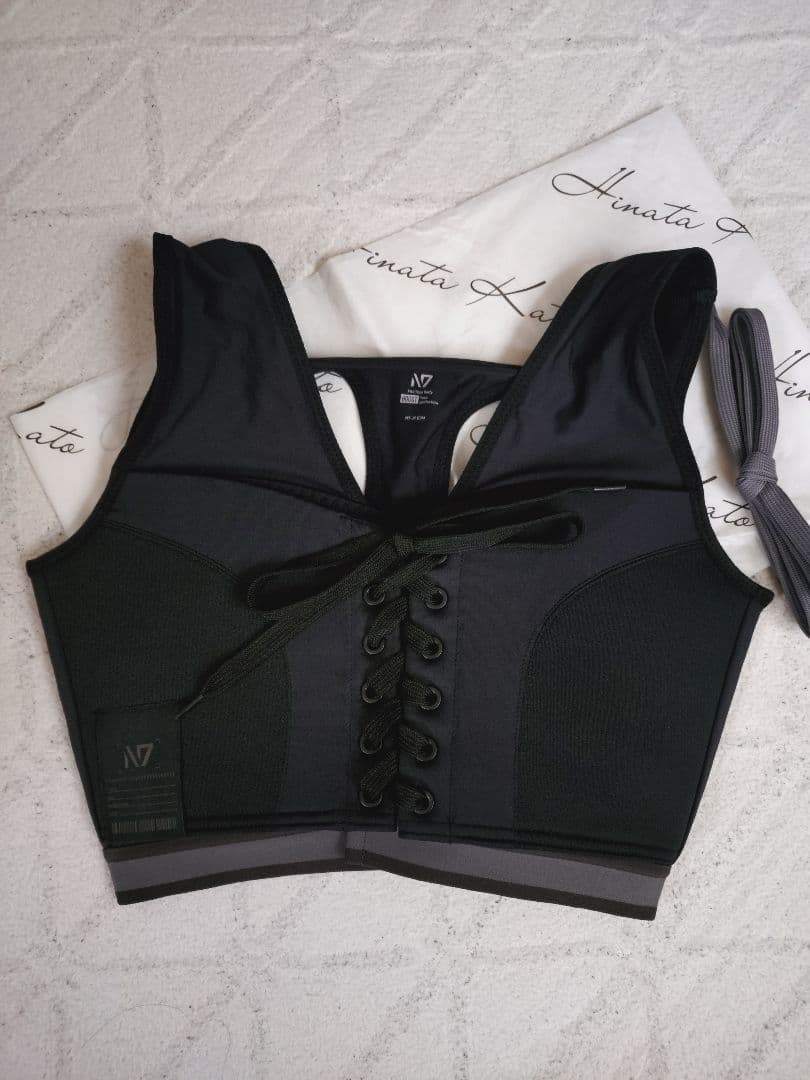 Ｎ７ スポーツブラ　かとうひなた　n7 ブラック