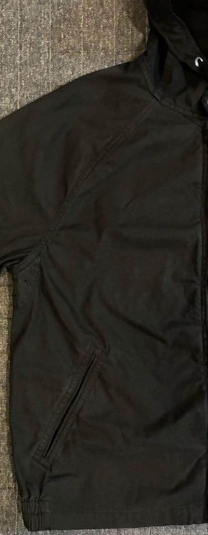 ラルフローレン フーデッド　ジップアップジャケット　ブラック　白ポニー　現行