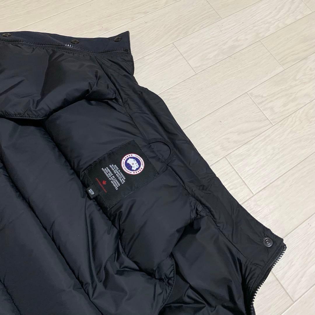 カナダグース　レディース　フリースタイル　ダウンベスト　ネイビー　サイズXS