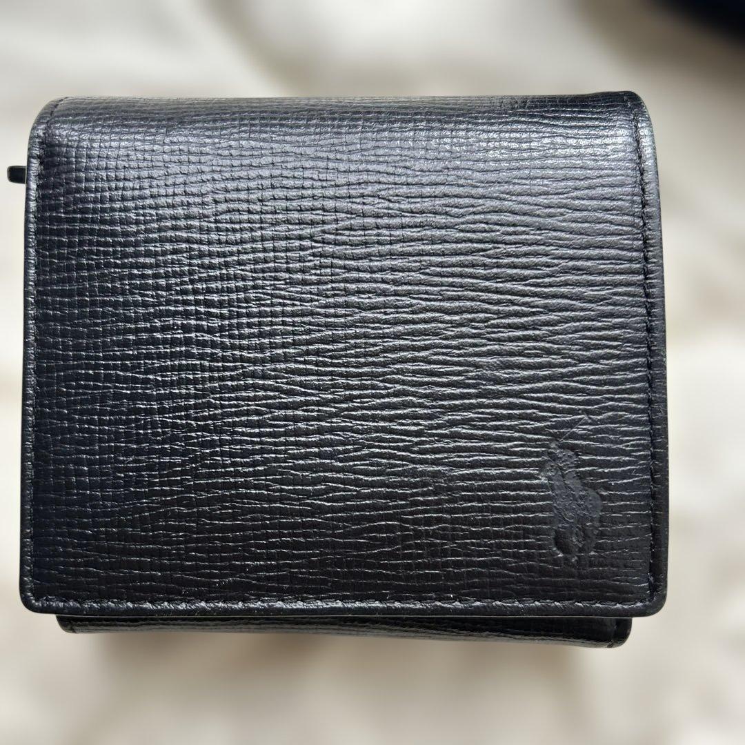 ラルフローレン　二つ折り　財布　黒