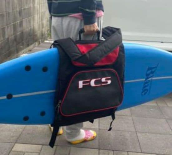 レア物　FCS　ボードキャリーバッグ　サーフボードキャリー　サーフキャリーバッグ