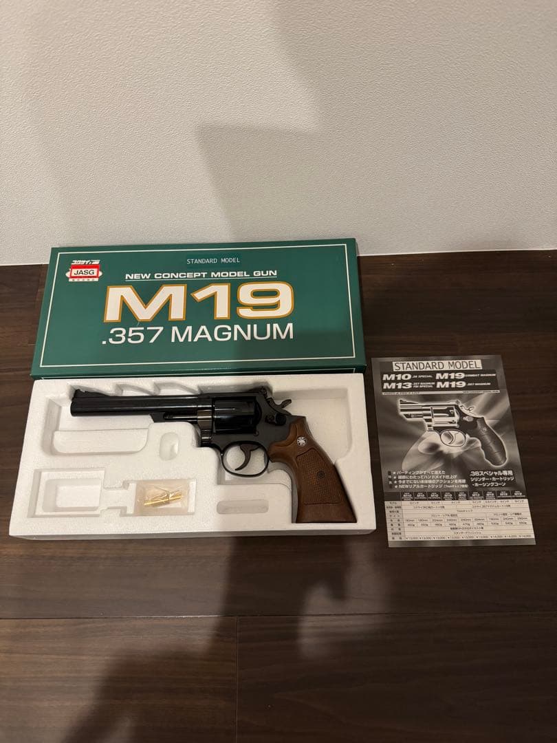 x4 モデルガン コクサイ　M19 357マグナム　SPG