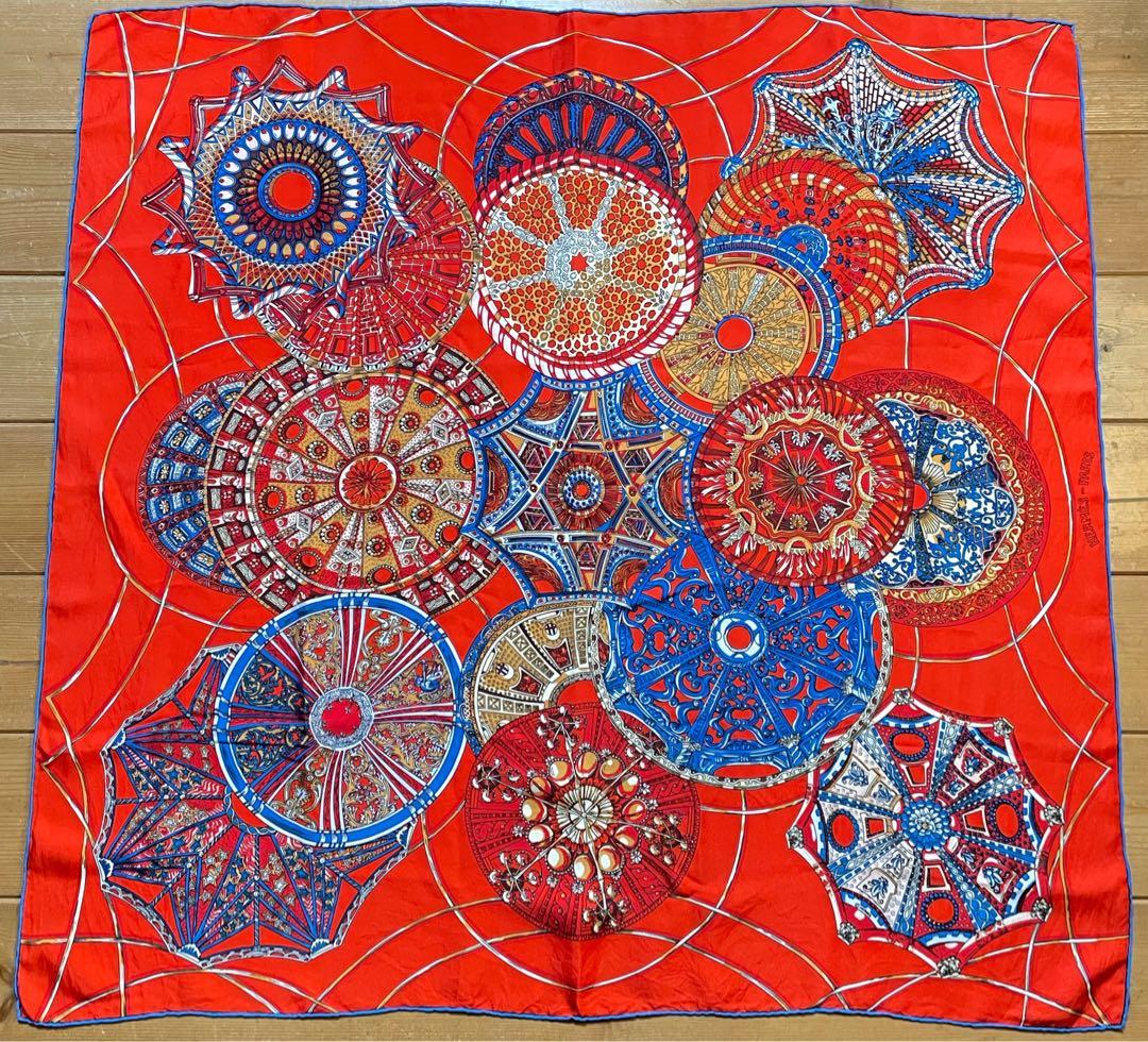 K*様 HERMES カレ90 天のドーム 2014カタログ付き