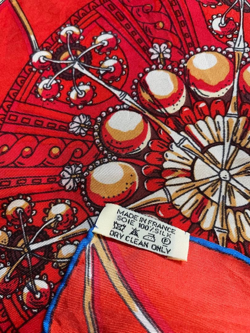 K*様 HERMES カレ90 天のドーム 2014カタログ付き