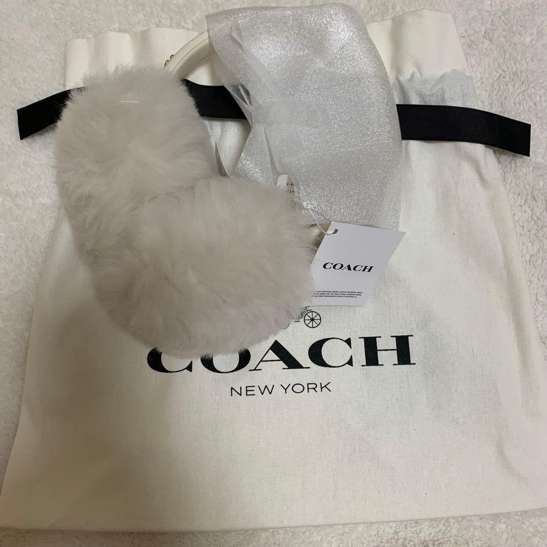 COACH シアリングイヤーマフ