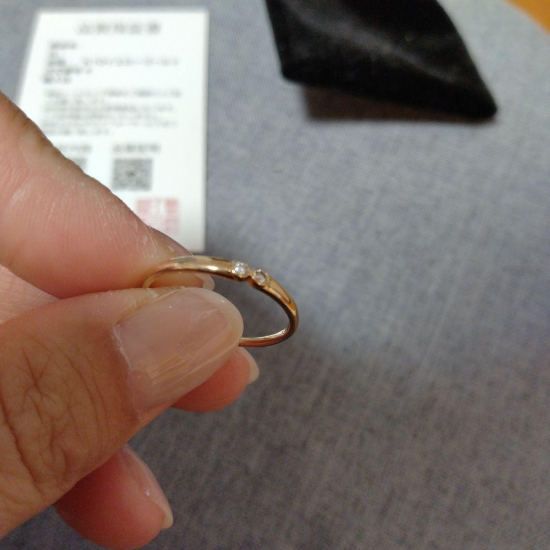 モナトリエ　マーティン　k10 ダイヤ　リング