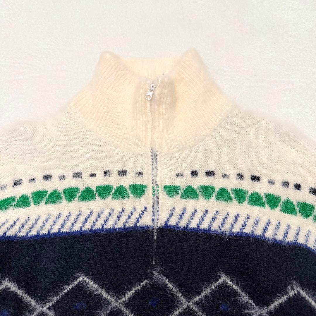 PAMM 食卓ノルディック ハーフジップニットサイズ2