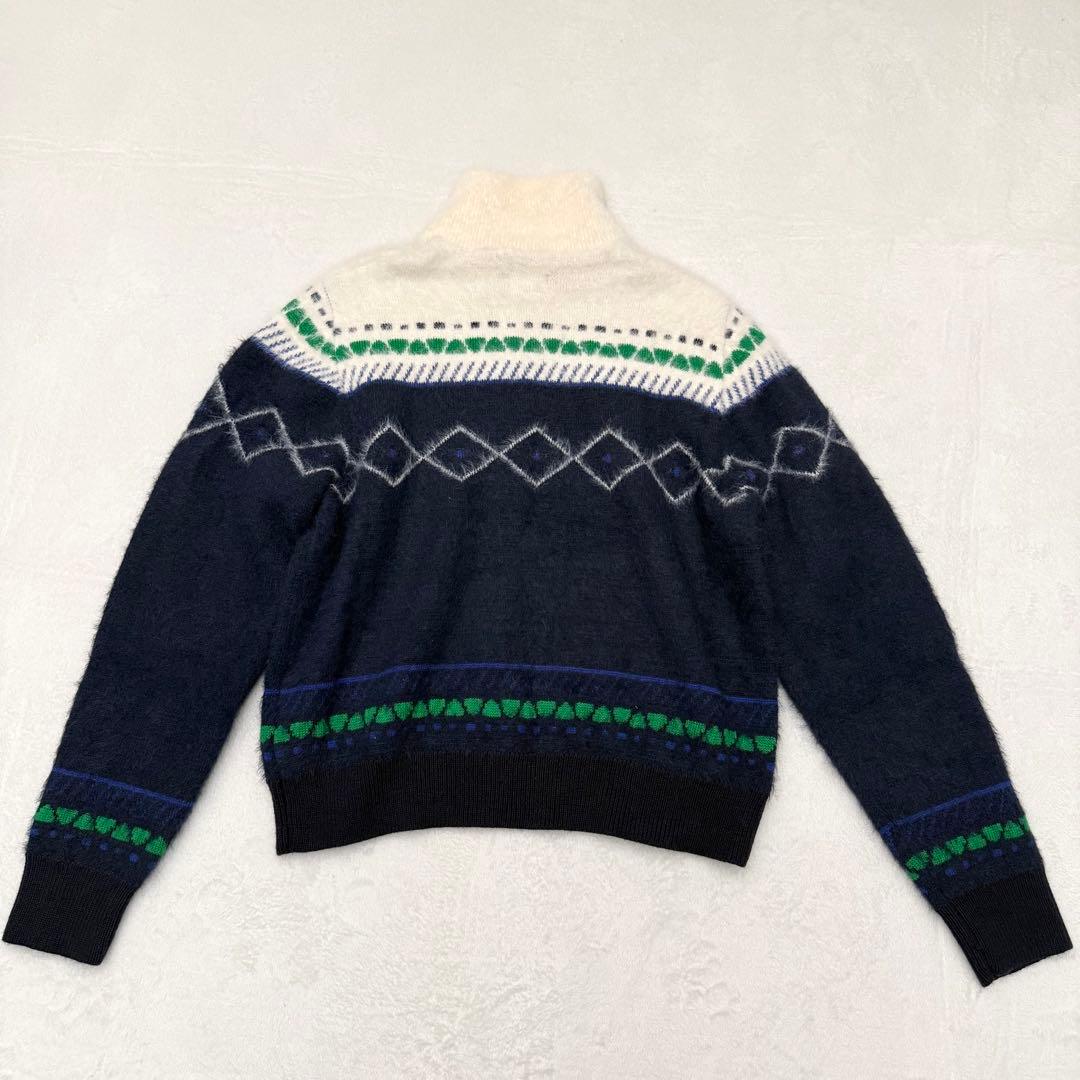 PAMM 食卓ノルディック ハーフジップニットサイズ2