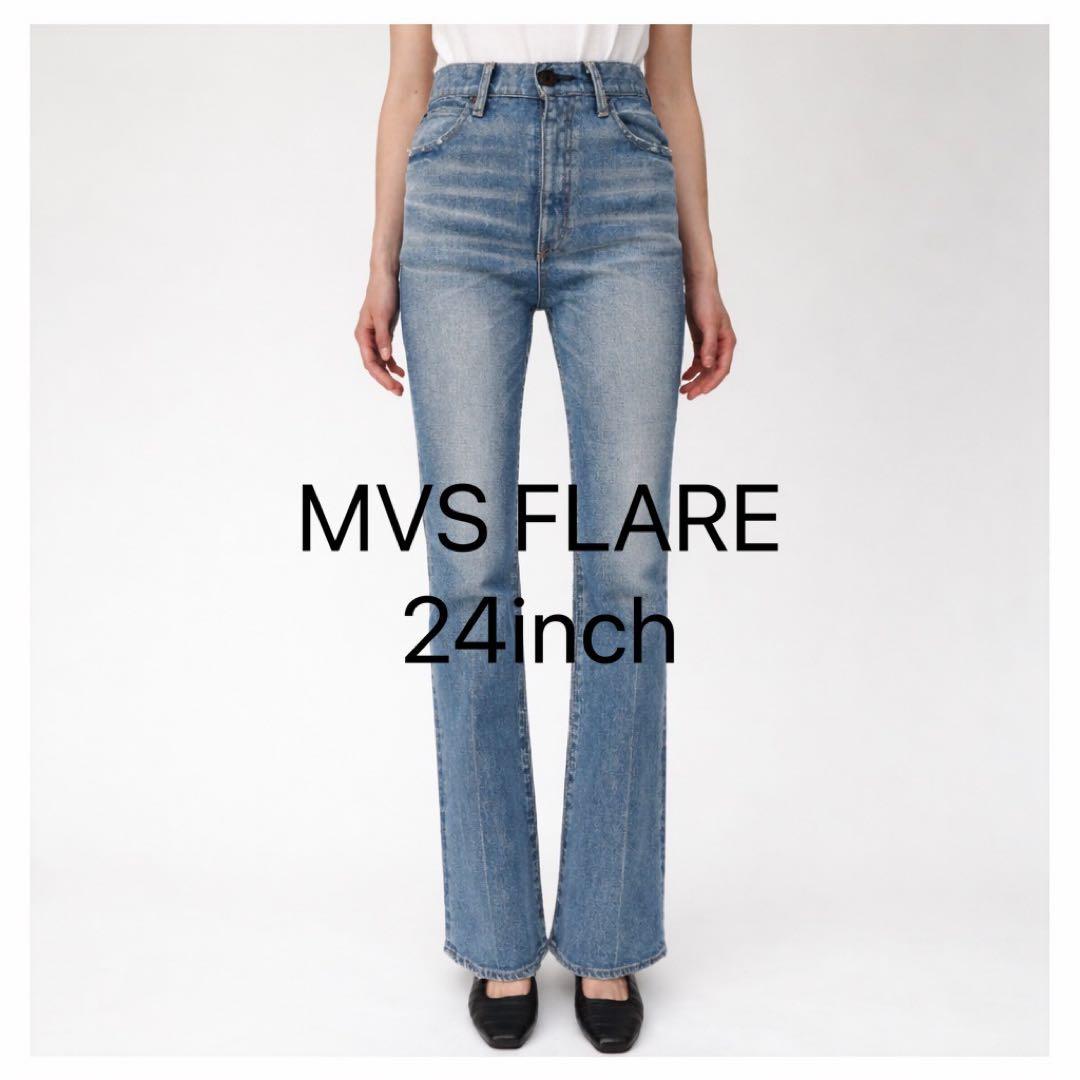MOUSSY MVS FLARE フレアデニム 24インチ