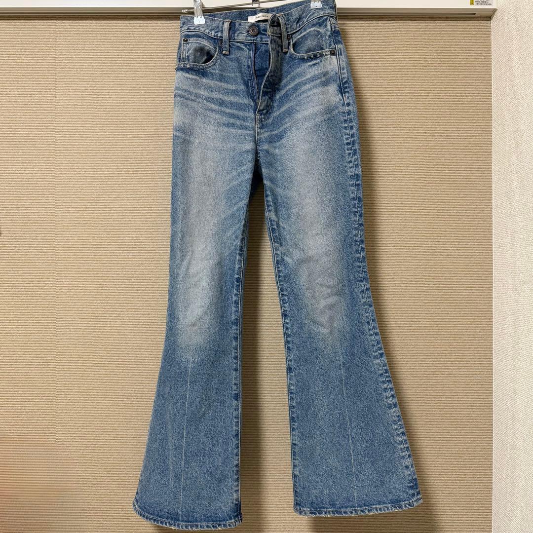 MOUSSY MVS FLARE フレアデニム 24インチ