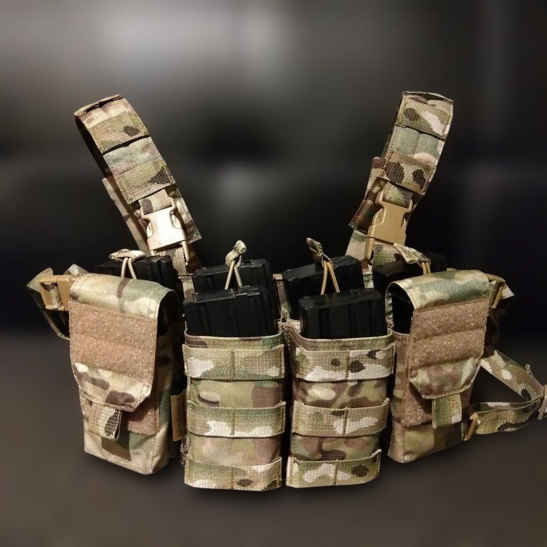 ウォーリア　アサルト　チェストリグ　マルチカム　改造品