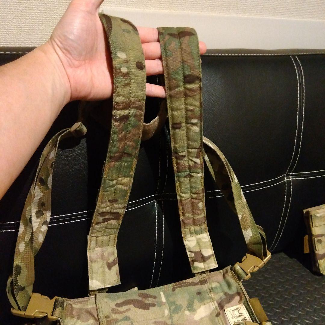 ウォーリア　アサルト　チェストリグ　マルチカム　改造品