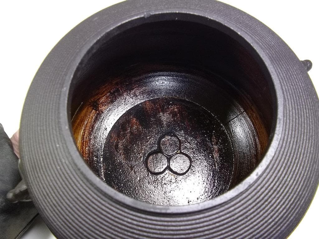 志きの釜 糸目尾張 錆びないアルミ合金製 風炉釜 野々田商店 茶道具