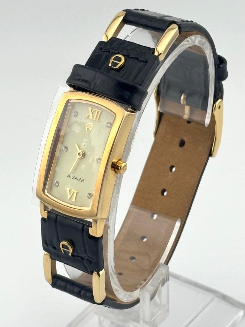 AIGNER クレモナ 未使用 レディース腕時計 動作未確認 箱付