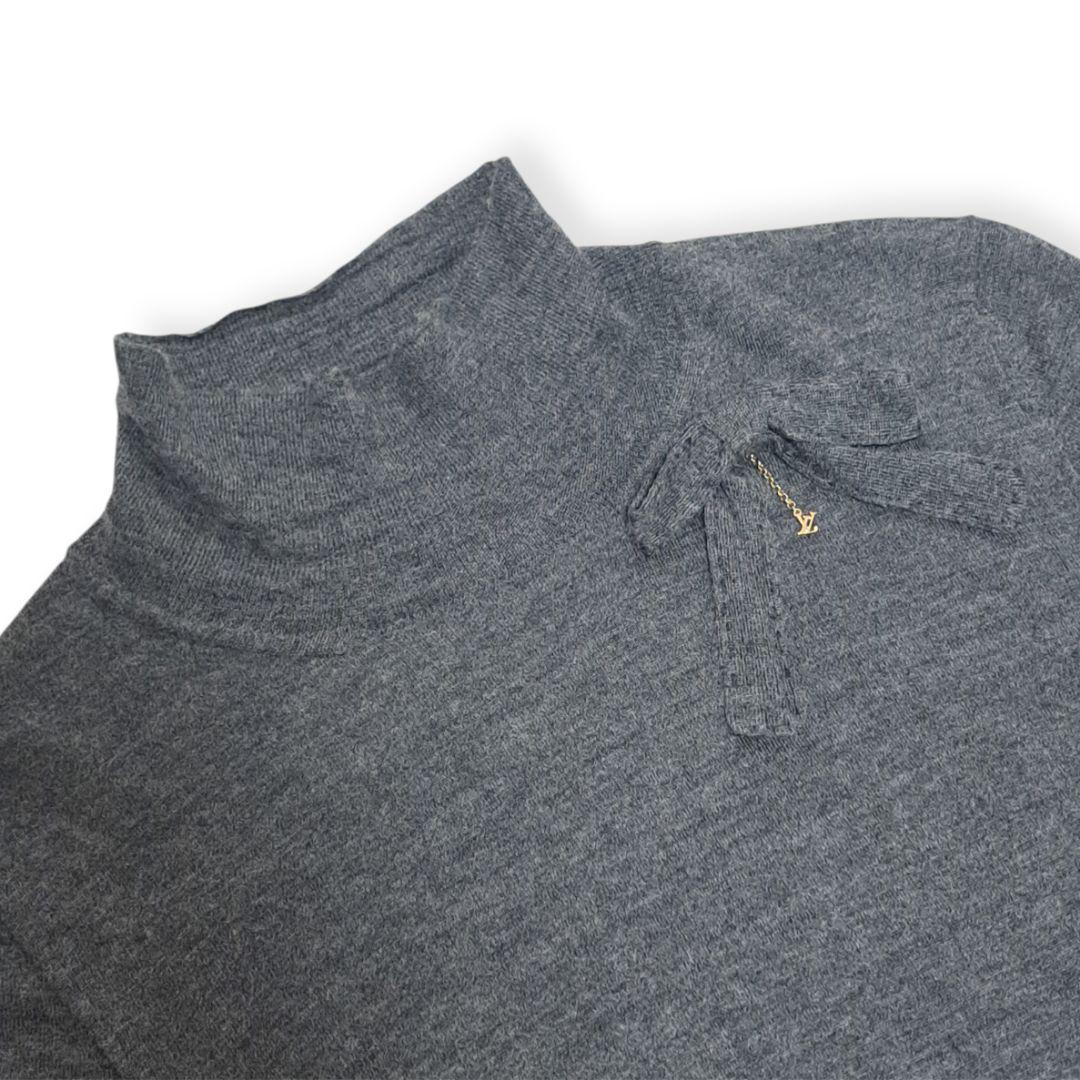 ☆【値下げ中】ルイヴィトン　LVチャーム＋リボンチャーム付きニット☆