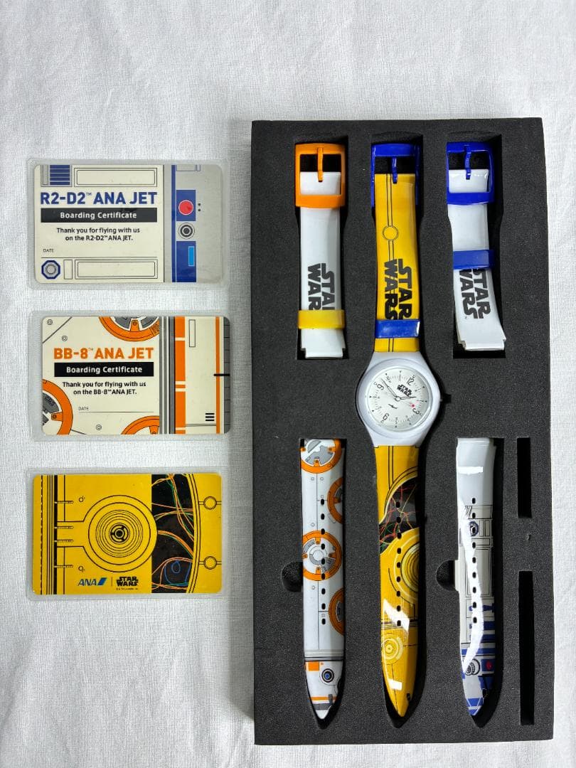 ⭐︎ ANA　スターウォーズ ⭐︎プリペイドカード、ウォッチセット 非売品　レア
