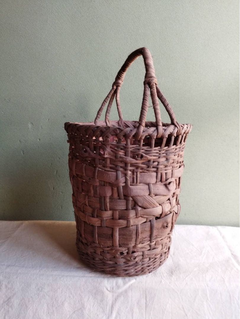 山葡萄　バケツ型バッグ【B-79】