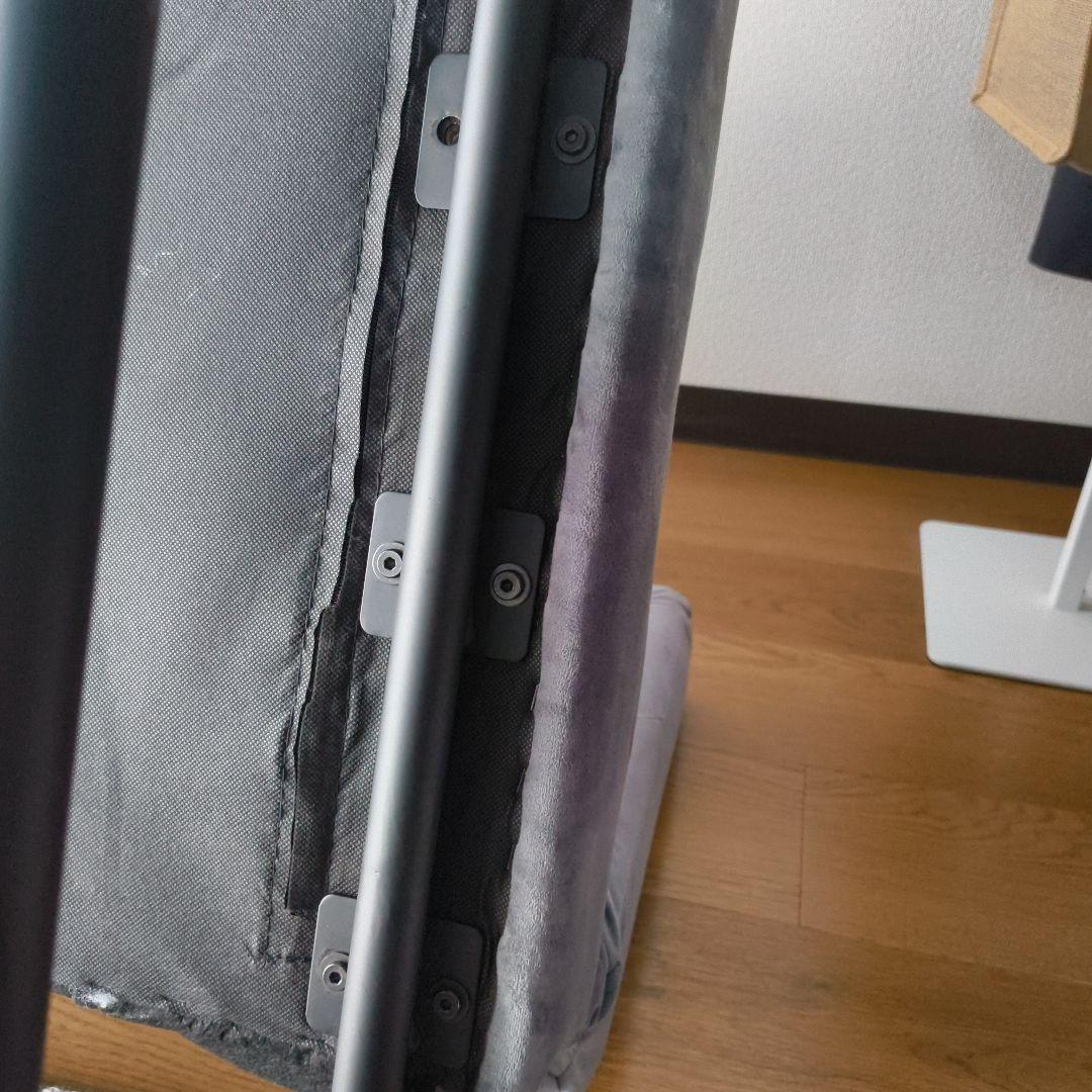 き*。様 LOWYA ベロア調3人掛けソファー