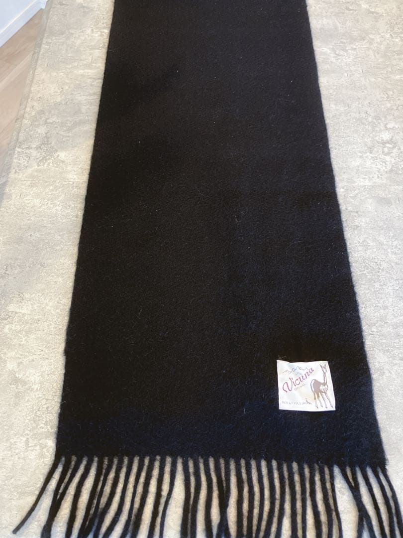 A*A様 【世界最高級】ビキューナ　ビクーニャ　フリンジ　マフラー　ストール　ブ