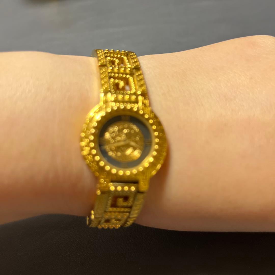 Gianni Versace ゴールド メッキ　腕時計