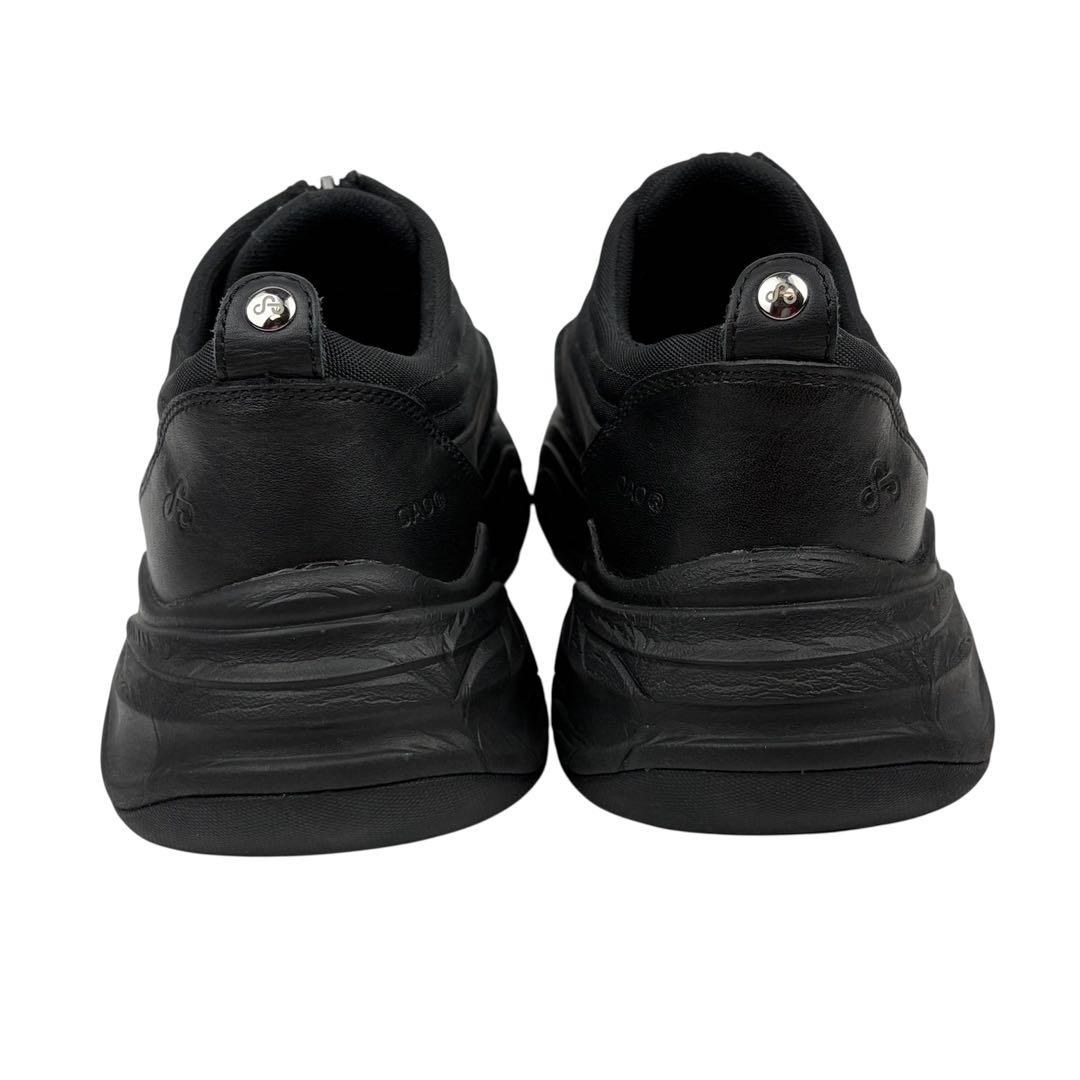 【新品同様】OAO オーエーオー　24cm スニーカー　FOUNTAIN 黒