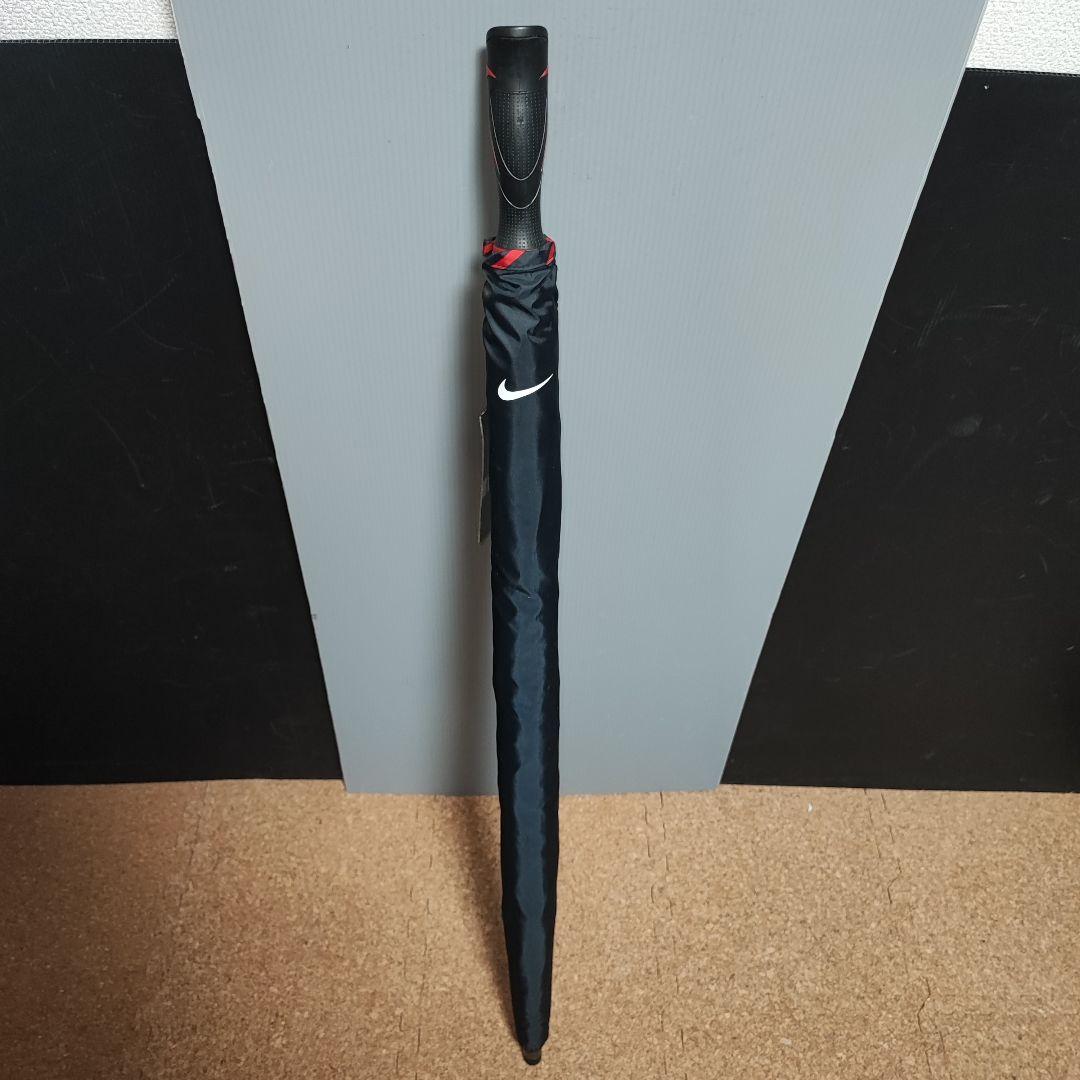 希少 タグ付き未使用品 NIKE GOLF 傘 アンブレラ 黒赤 レア