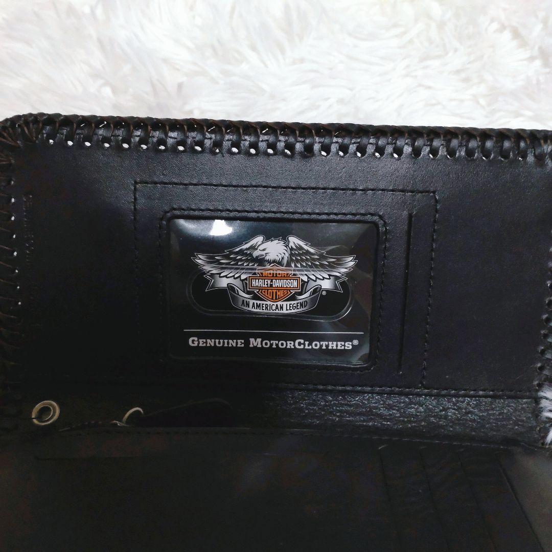 ✨️新品タグ付✨️　トラッカーウォレット　ハーレーダビッドソン　エンボス