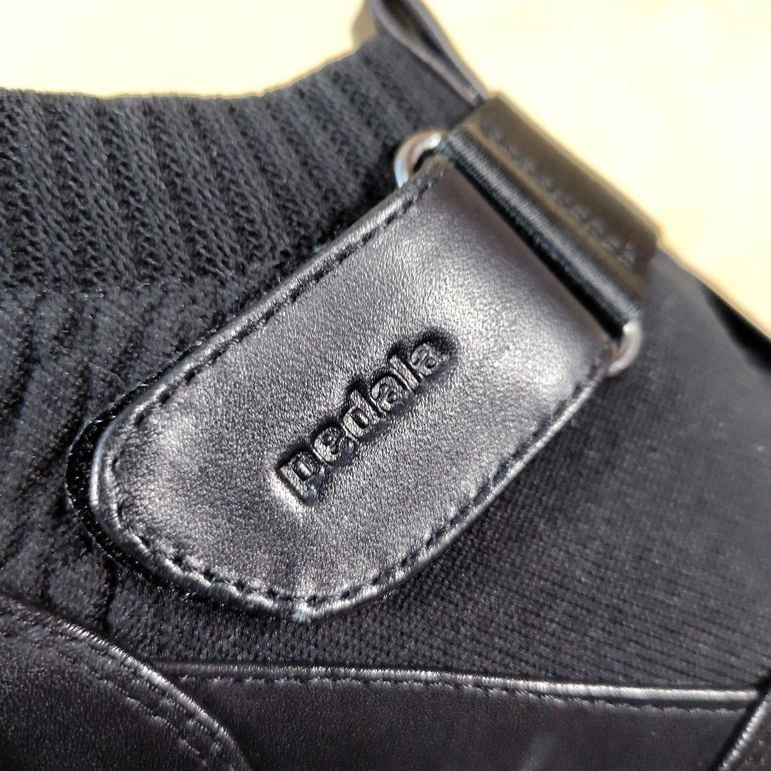 極美品 pedala ペダラ ゴアテックス スニーカー　スリッポン ベルクロ 黒