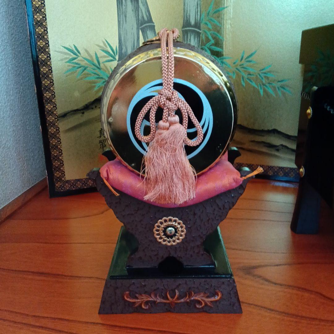 五月人形 雄山作大鎧黒小札13号 三段飾り