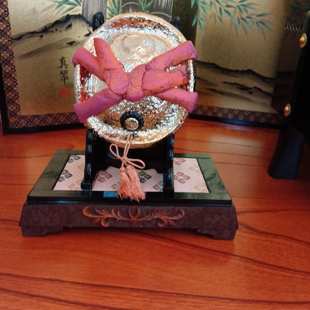 五月人形 雄山作大鎧黒小札13号 三段飾り