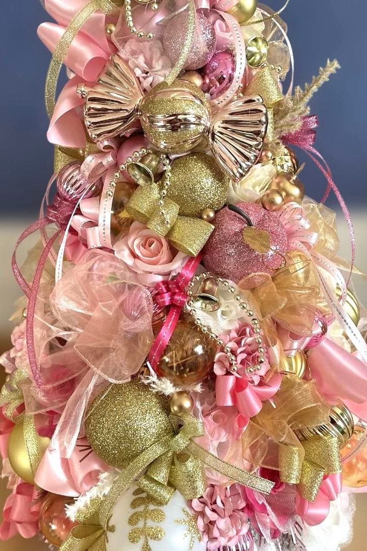 ピンククリスマスツリー！55センチ❣️ミッチー❣️