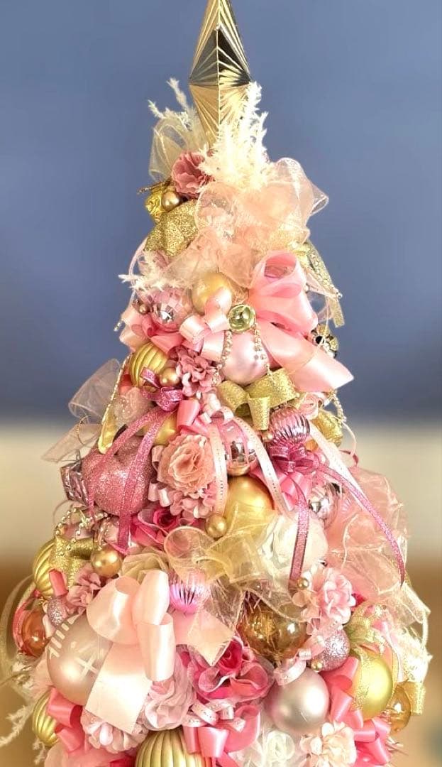 ピンククリスマスツリー！55センチ❣️ミッチー❣️