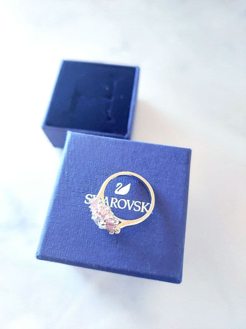 floraさん専用 55 Sunshine リング スワロフスキー